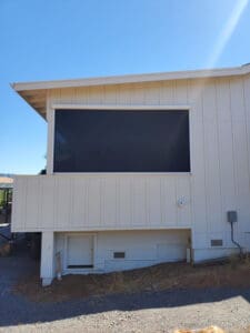 Custom vertical shade curtain